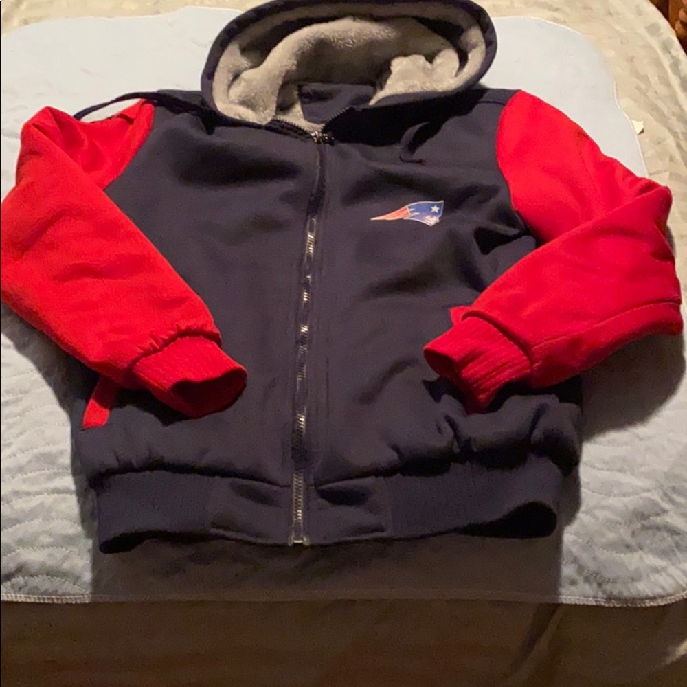 New England Patriots Winter Hooded Jacket